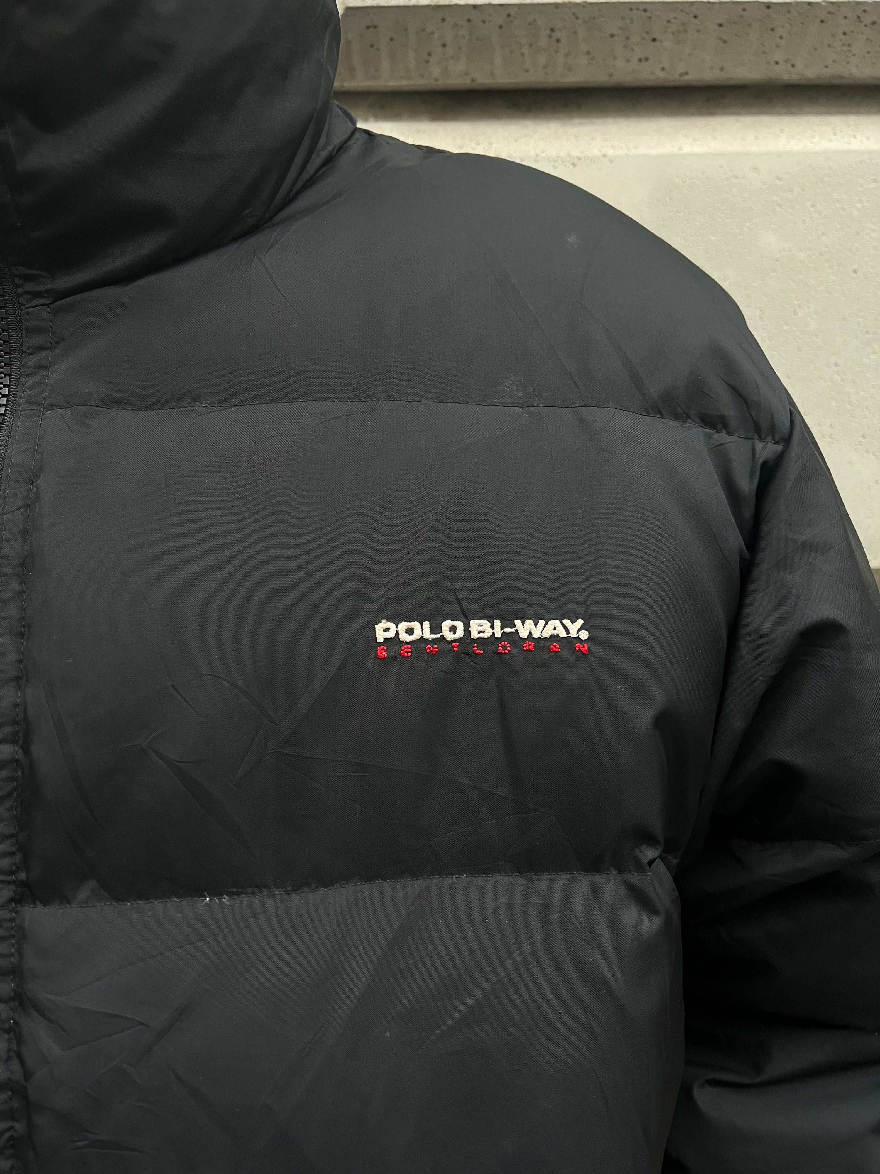 Early 2000s Polo Bi-Way 2 in 1 Puffer Jacket (L)
