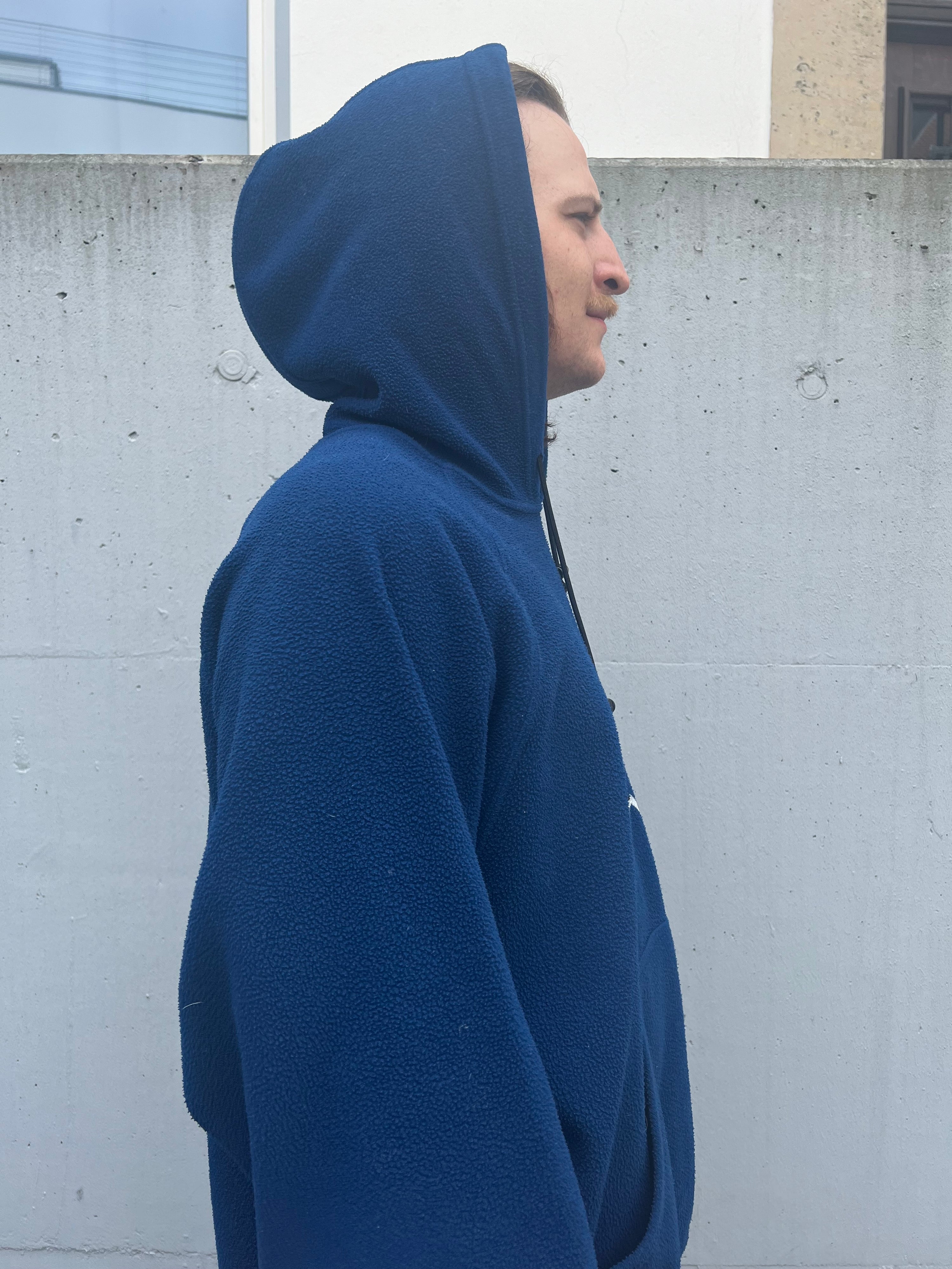 Vintag 90s Italian Exel Fleece Hoodie (XXL)