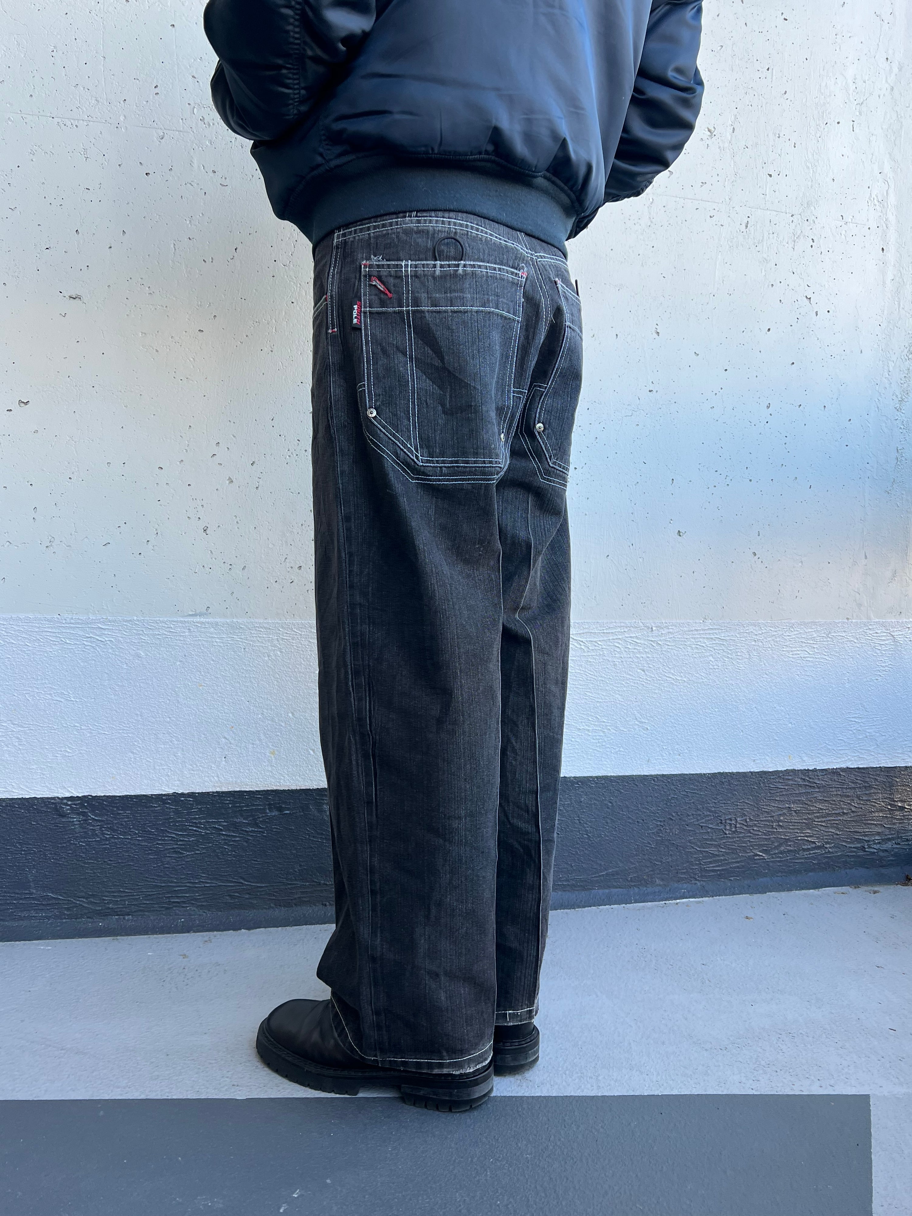 Vintage 90s Baggy Hip Hop Jeans Southpole Trousers (31)