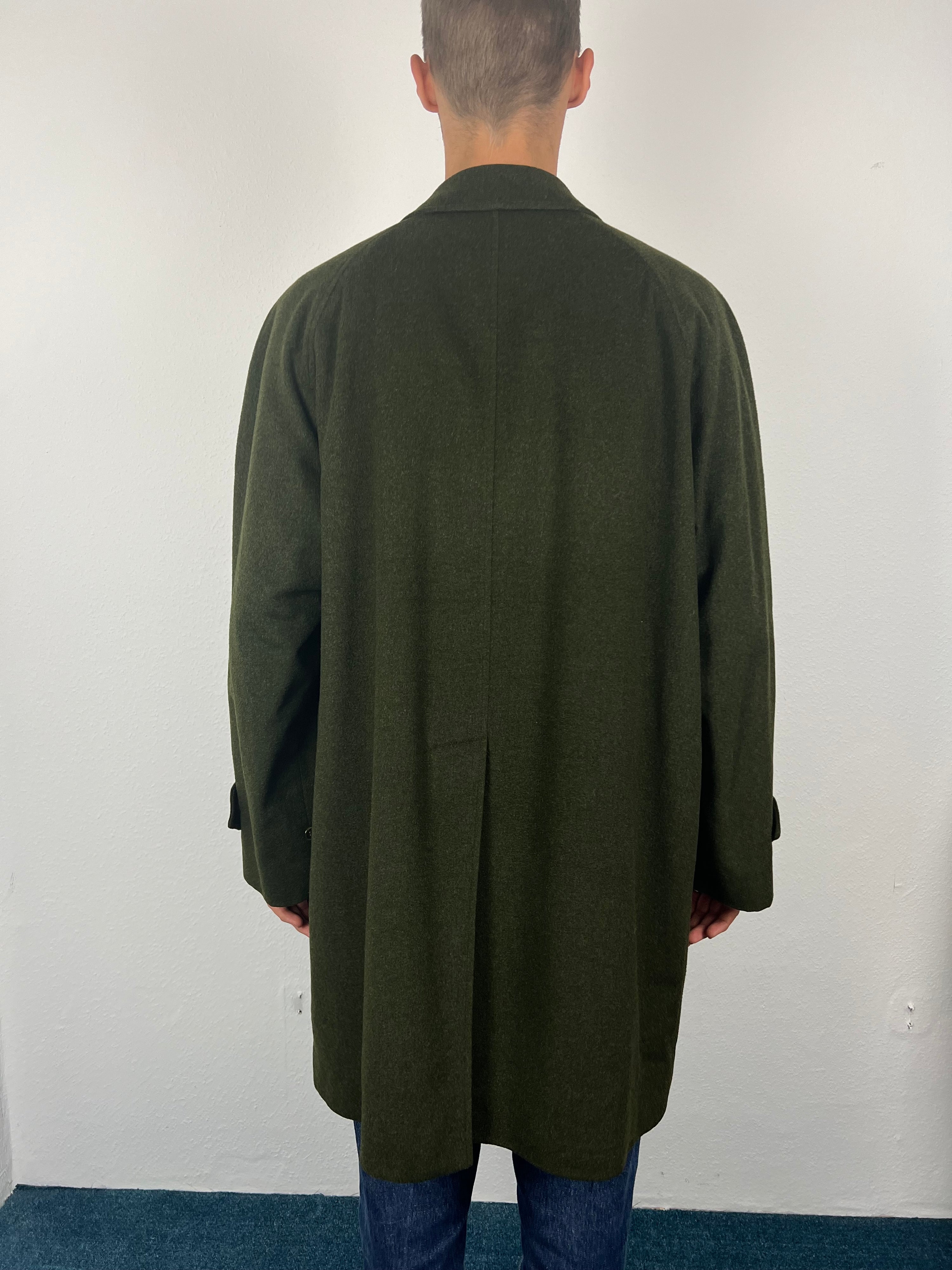 Vintage Burberry Wool Coat (XL)