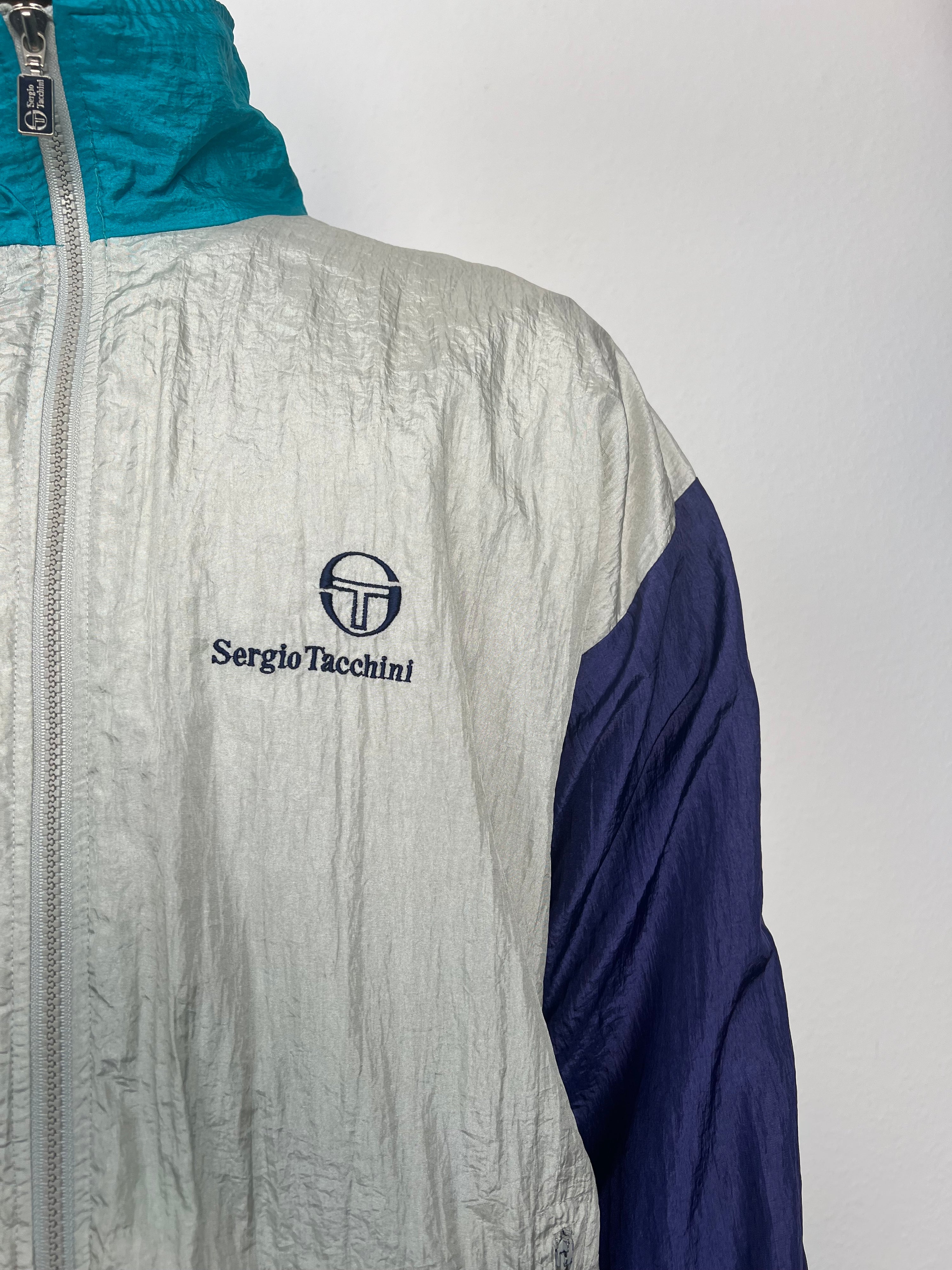 Vintage 80s Sergio Tacchini Trackjacket (XL)