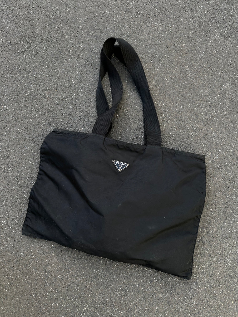 Early 2000s Prada Shopping / Tote Bag