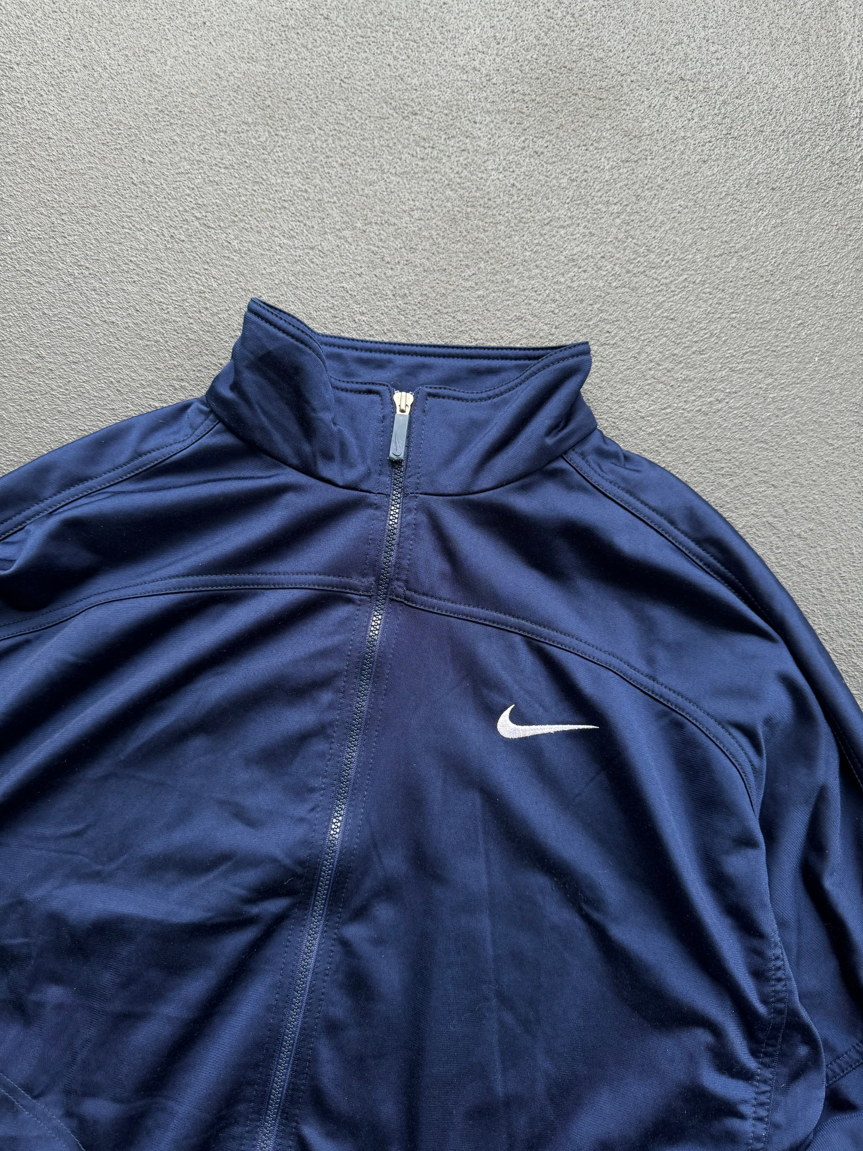 Vintage 90s Nike Swoosh Track Jacket (XL)
