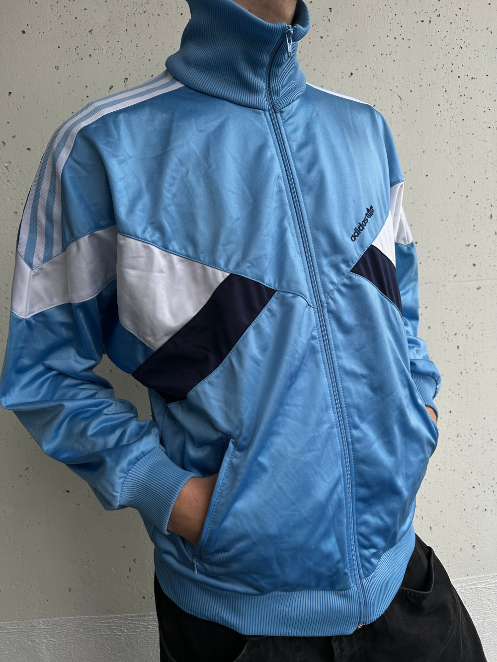 80s Adidas Trainingsjacke (L)