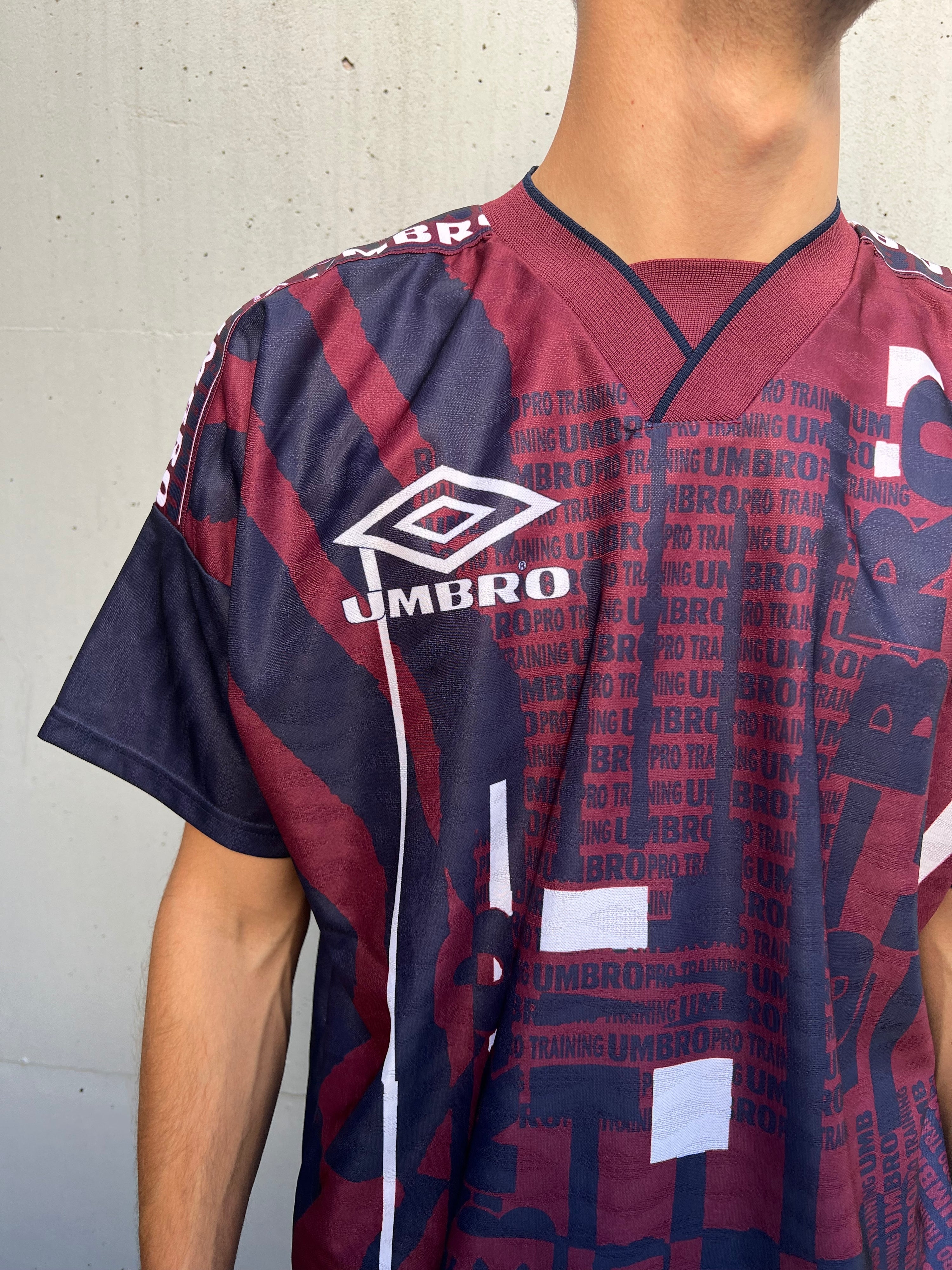 Vintage 90s Umbro Training Pro Trikot Jersey (M)