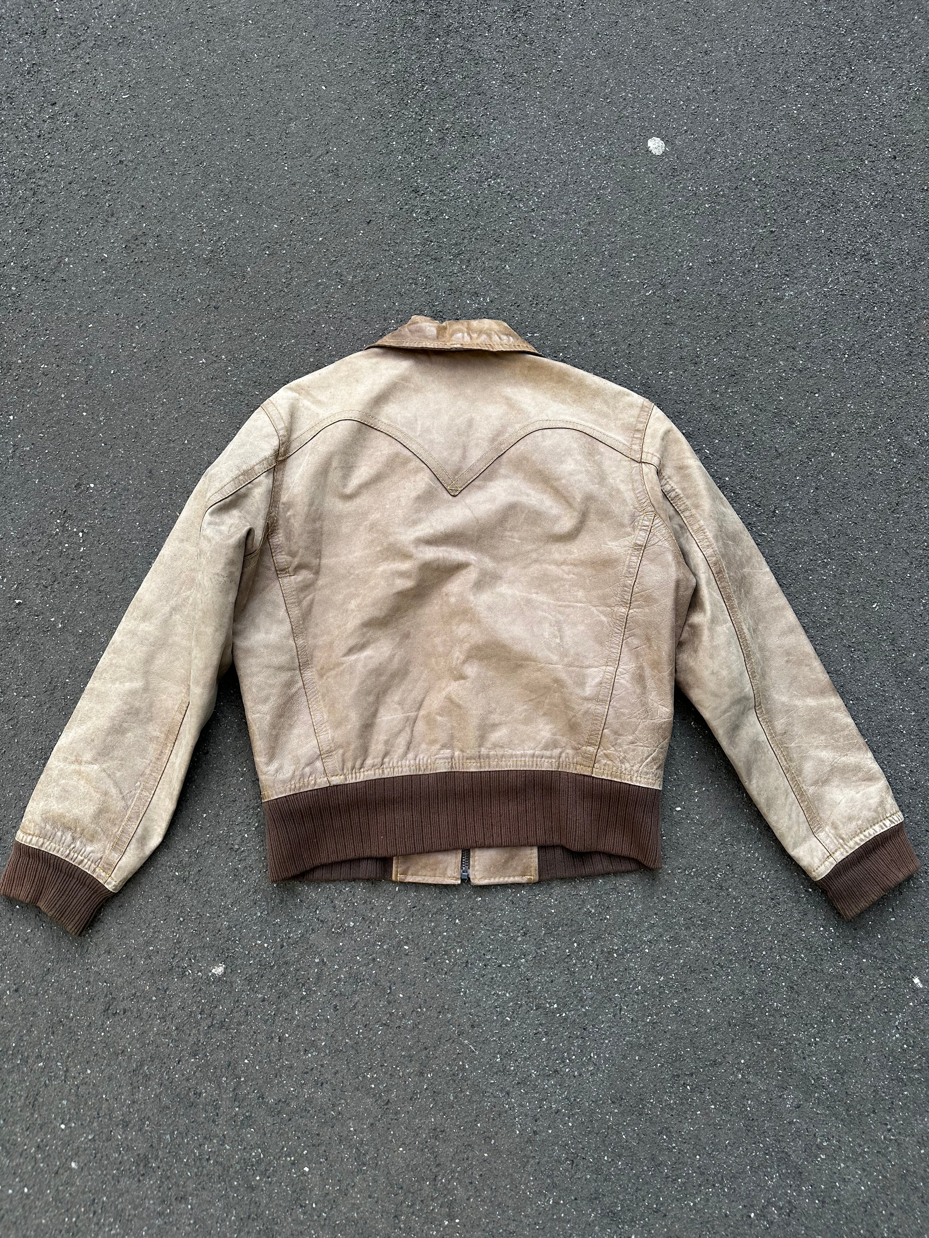 Early 2000s Levi’s Type 1 Leatherjacket (M/L)