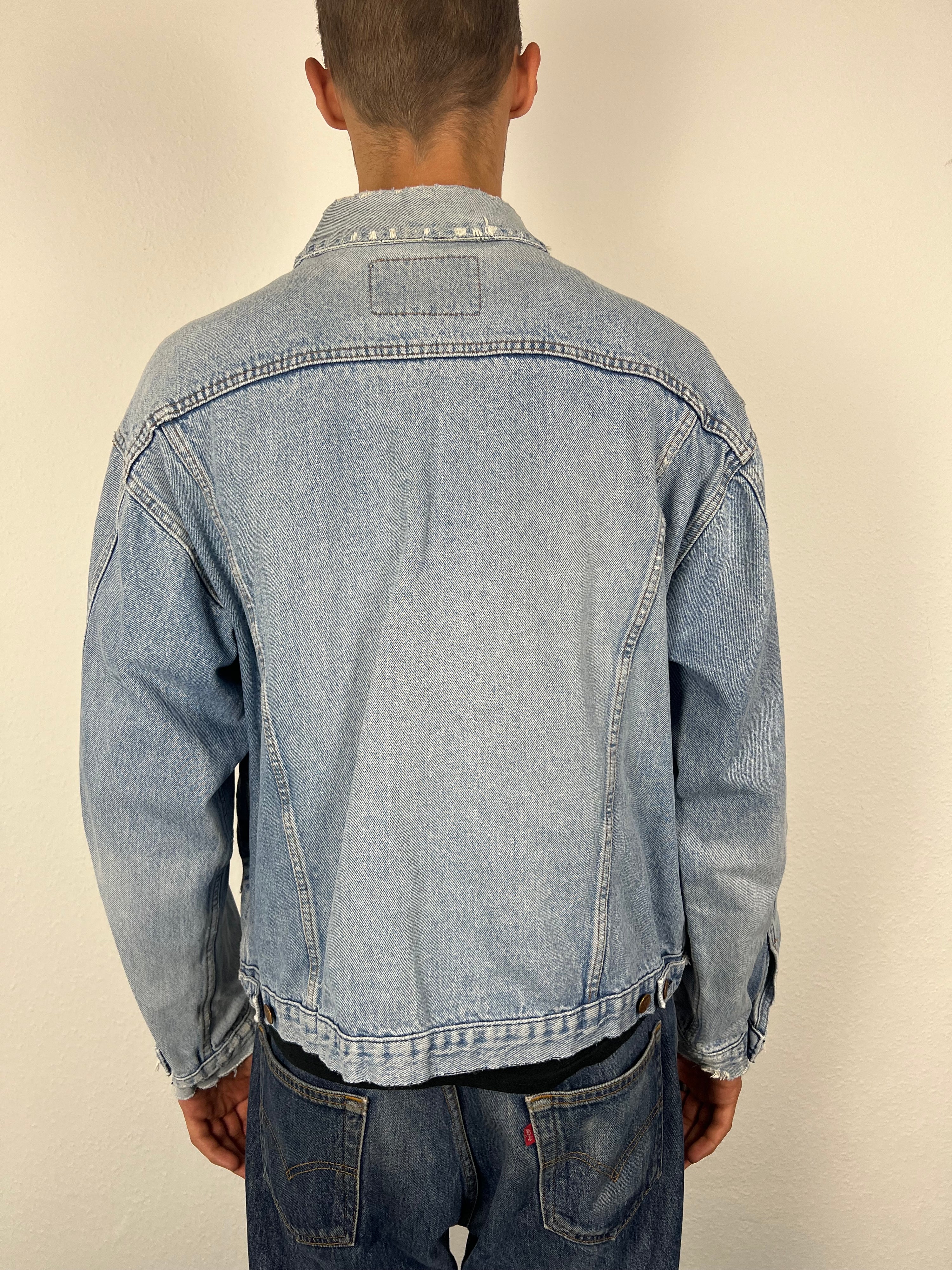 Vintage Avirex Denim Jacket Natural faded (XL)