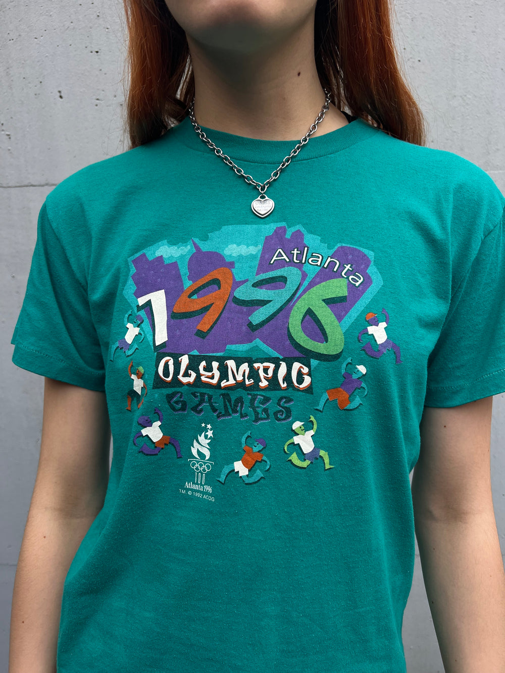 Vintage 1996 Atlanta Olympic Games Single Stitched T-Shirt (XS)