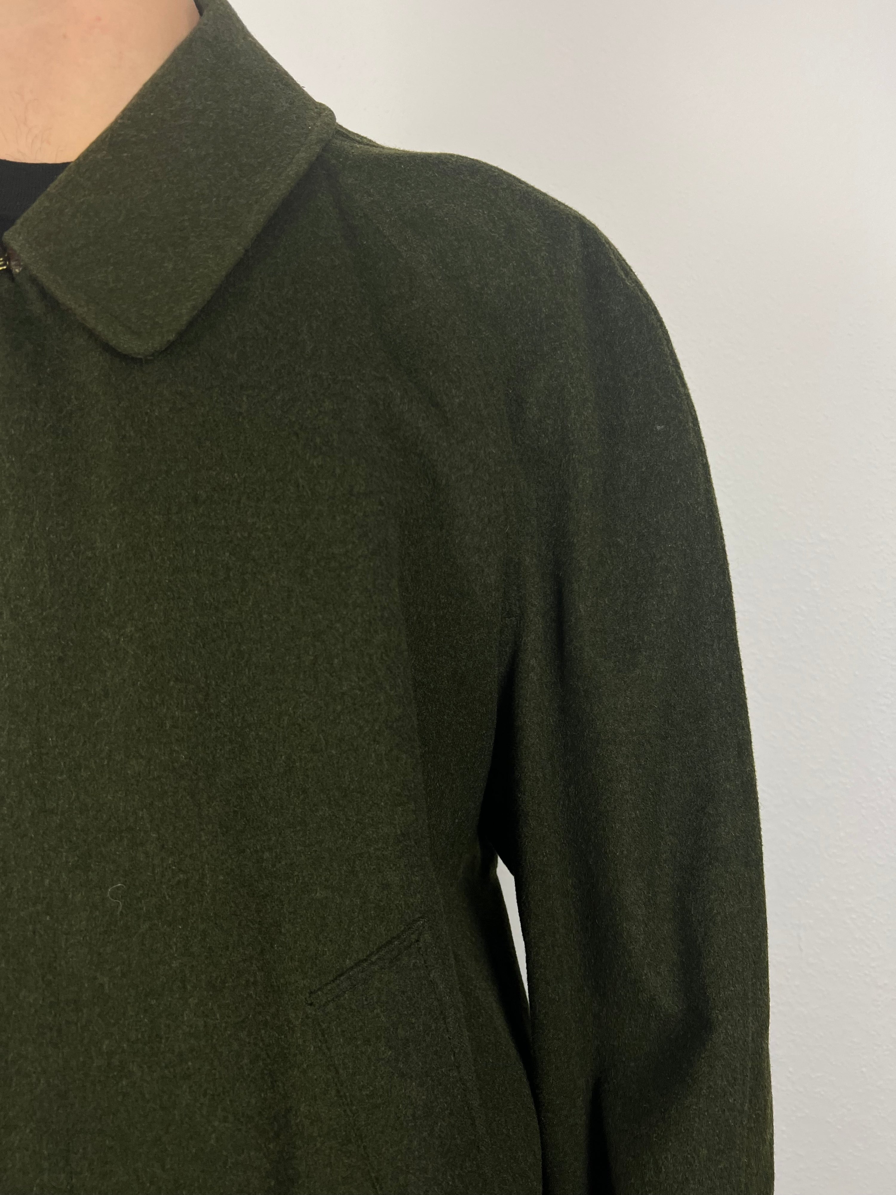 Vintage Burberry Wool Coat (XL)