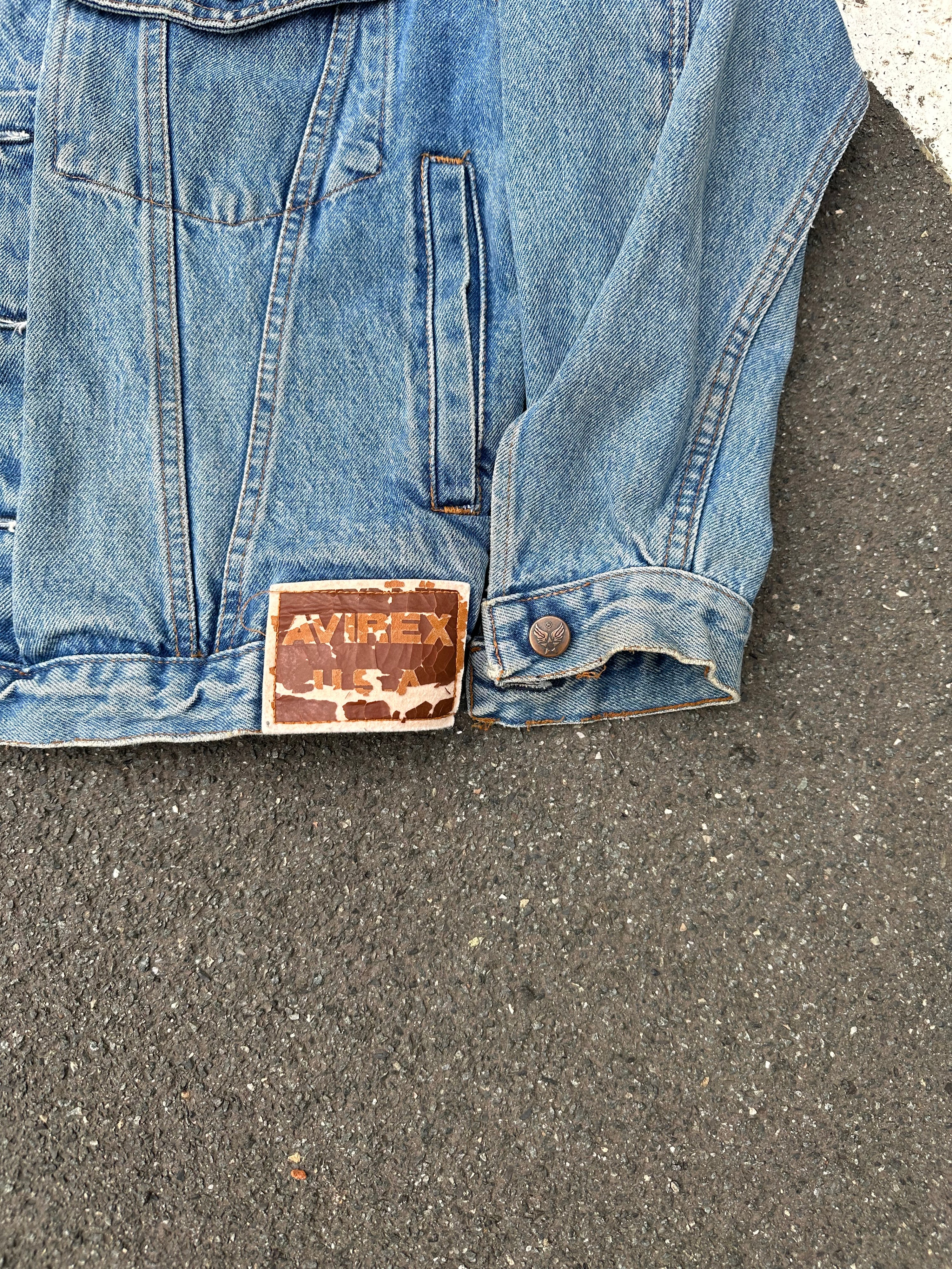 Vintage Avirex Denim Jacket (M)
