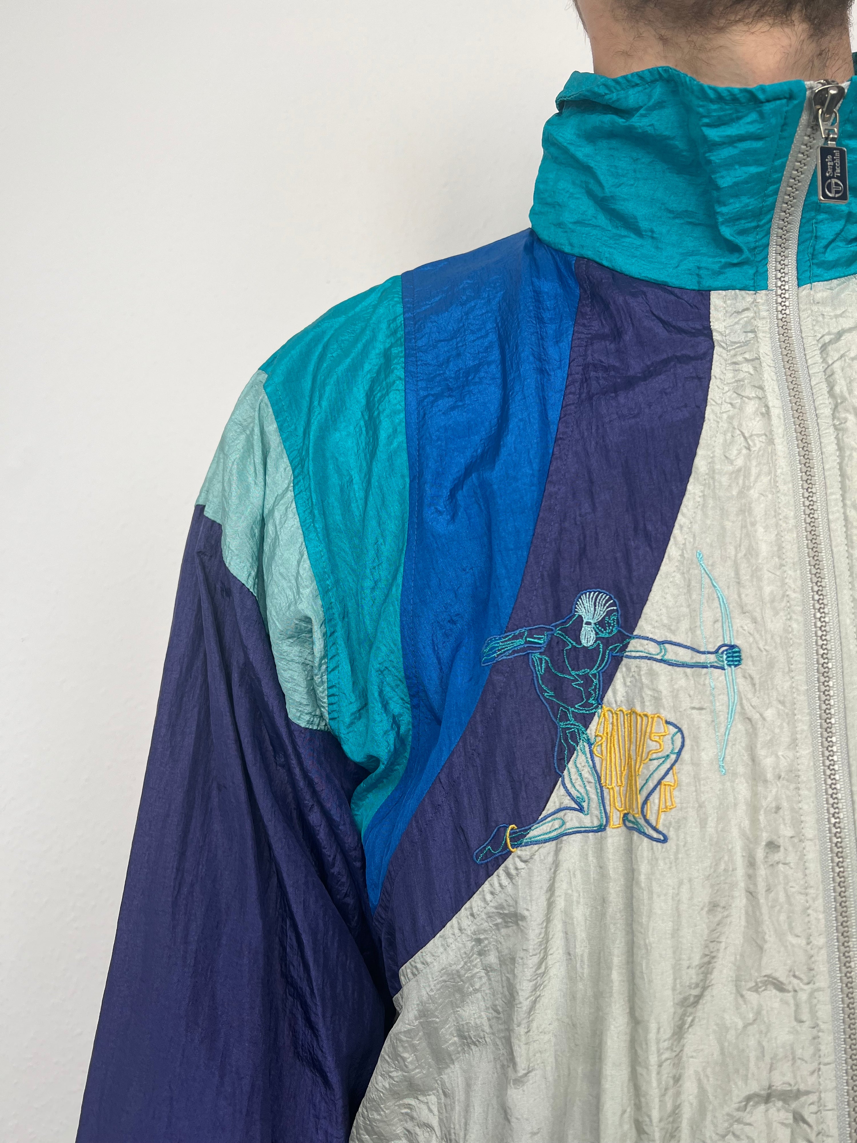 Vintage 80s Sergio Tacchini Trackjacket (XL)