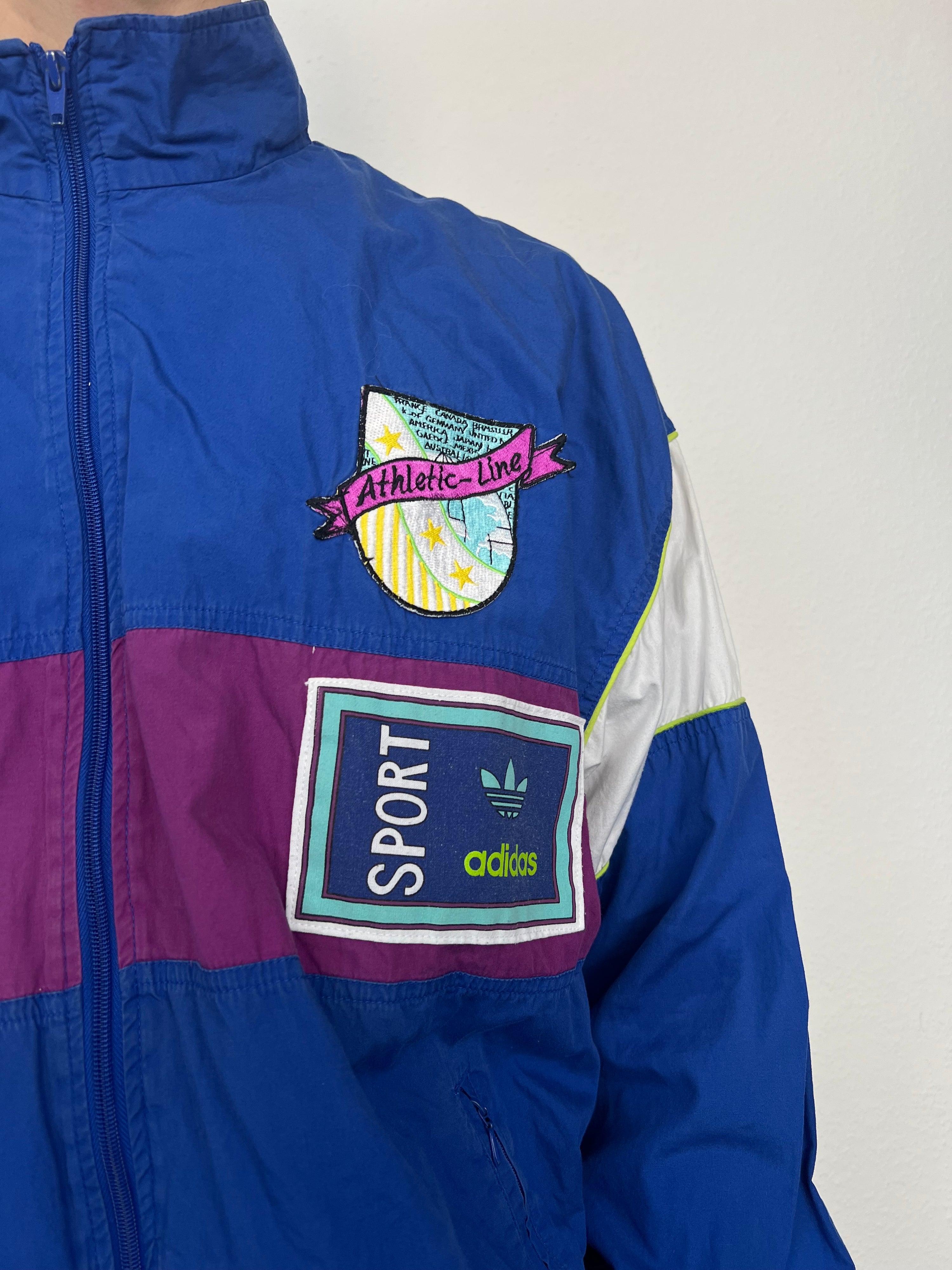 Vintage 80s Adidas Trackjacket (XL)