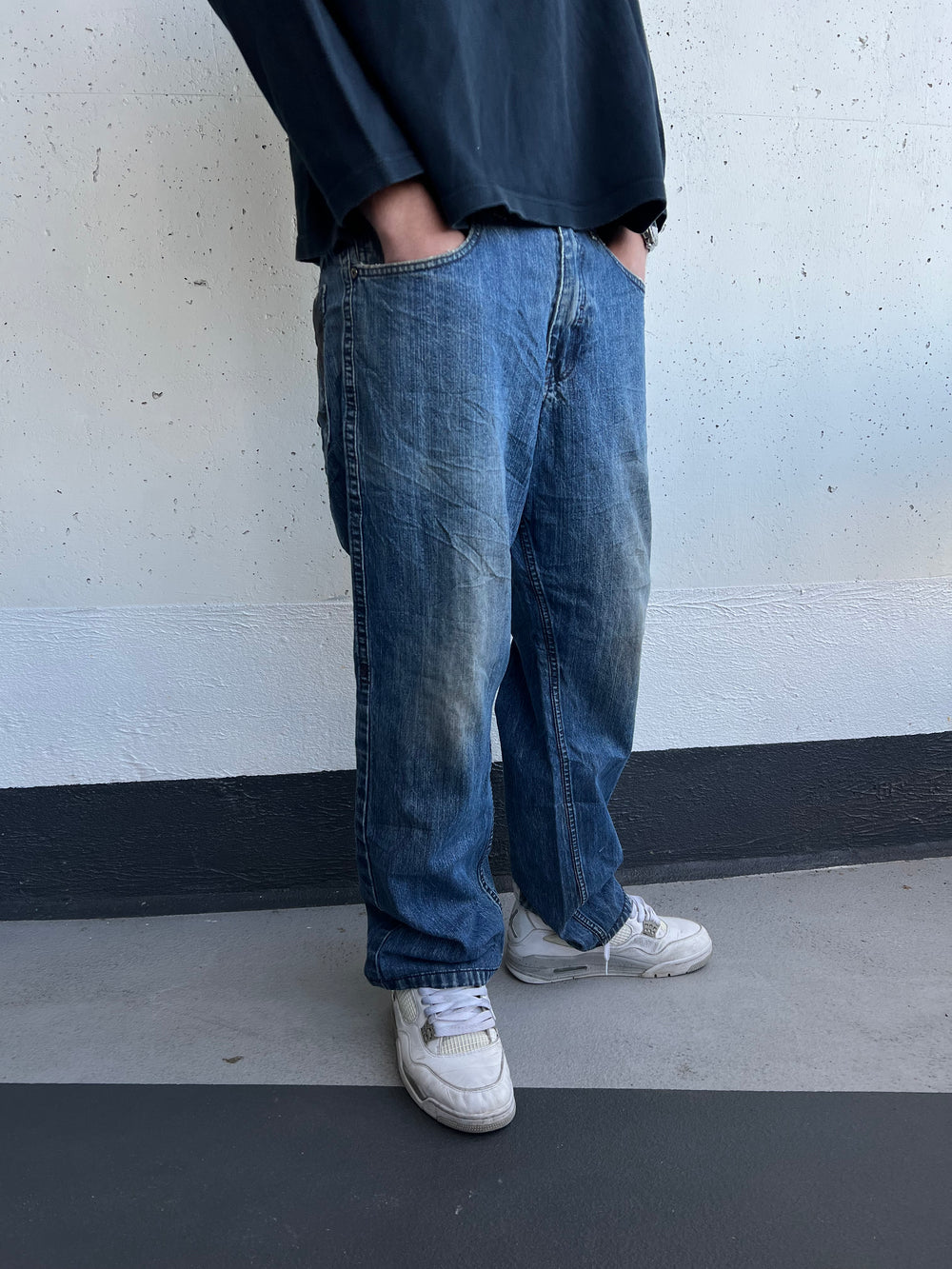Vintage 90s Baggy Hip Hop Roca Wear Jeans Trousers (34)