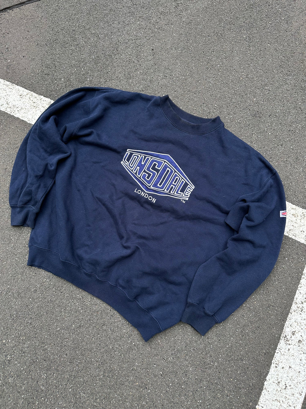 Early 2000s Lonsdale Embroidered Sweater (L)