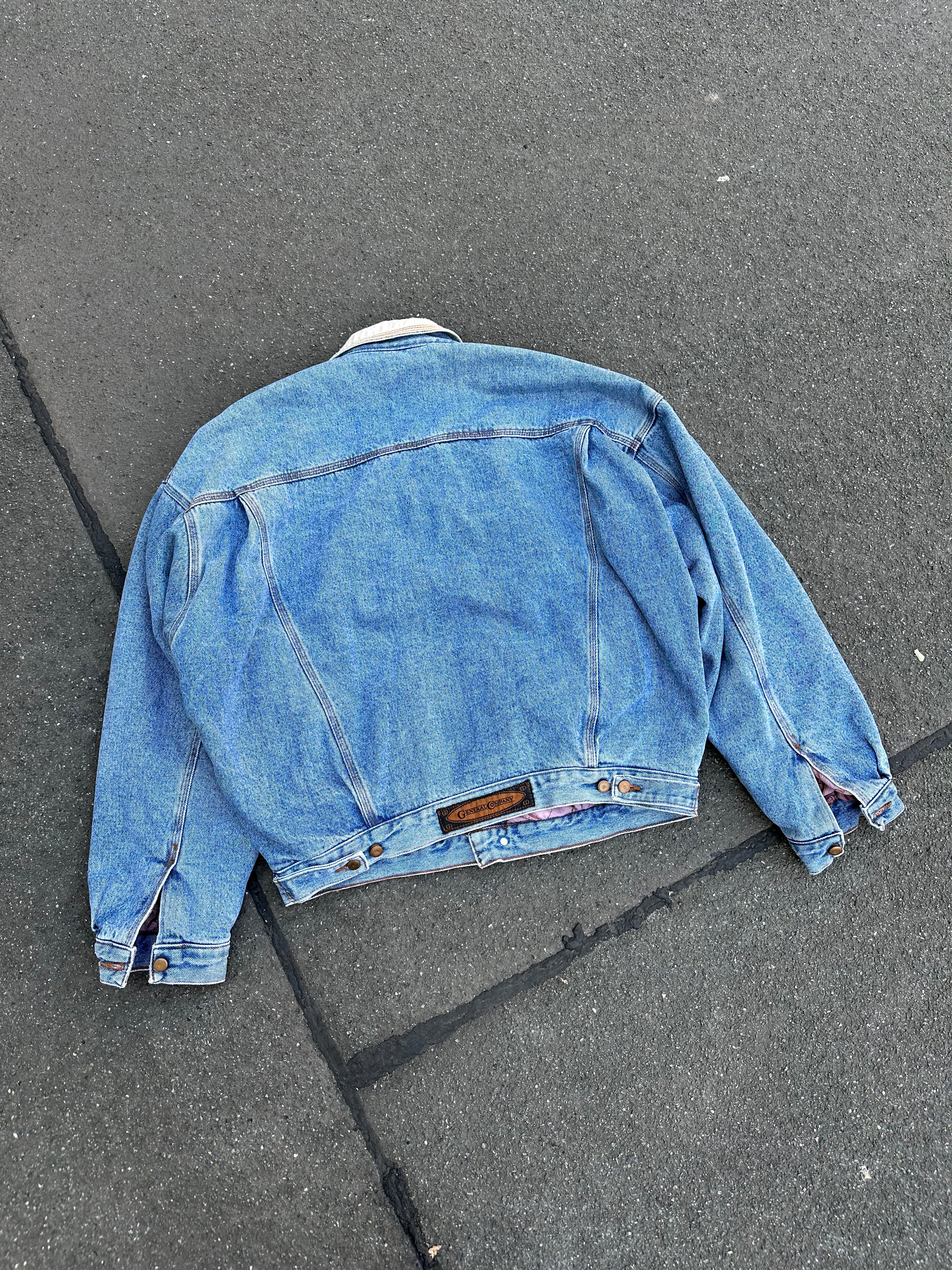 Vintage Denim Jacket (L)
