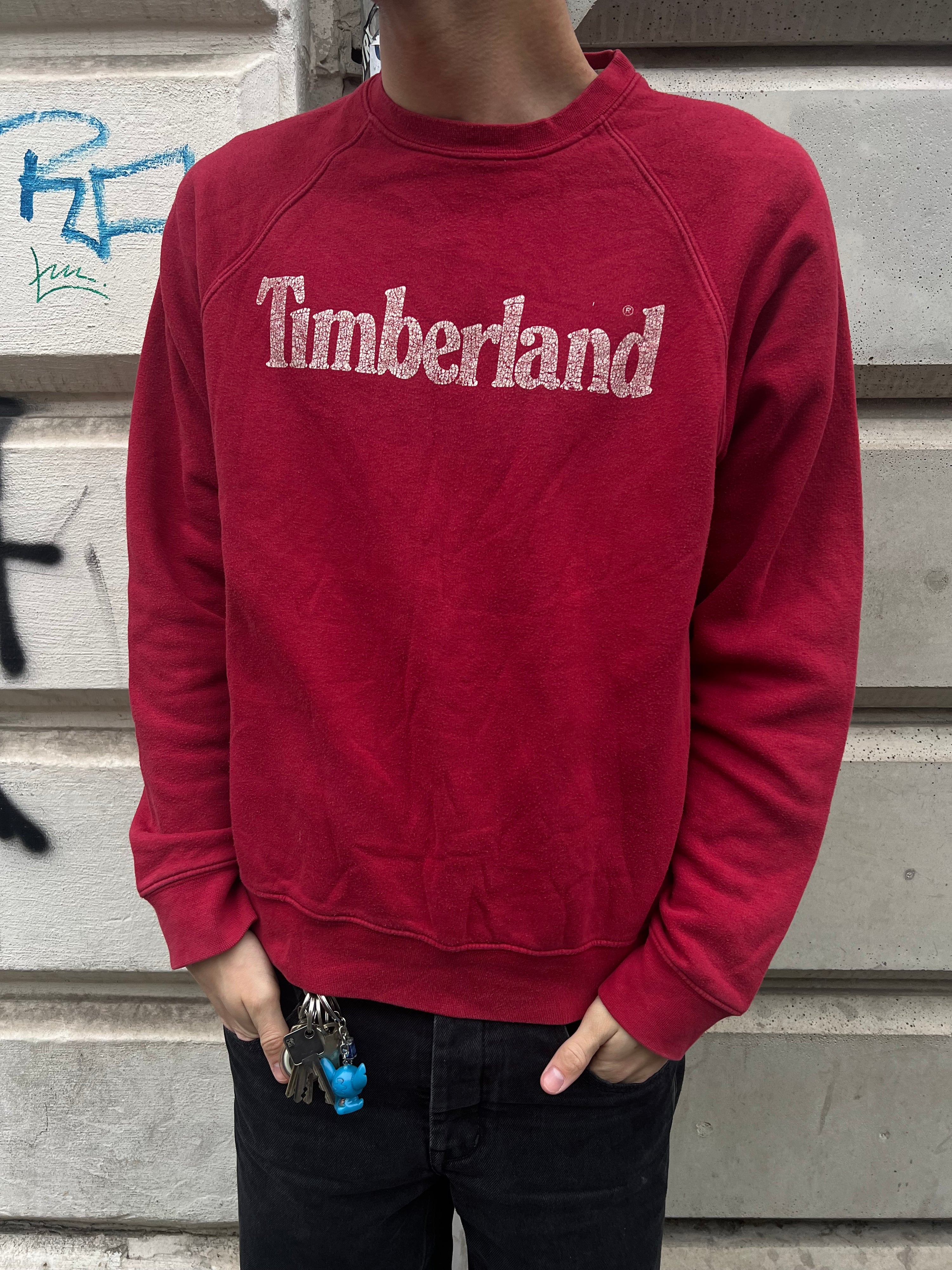 Vintage 80s 90s Timberland Logo Sweater (M)