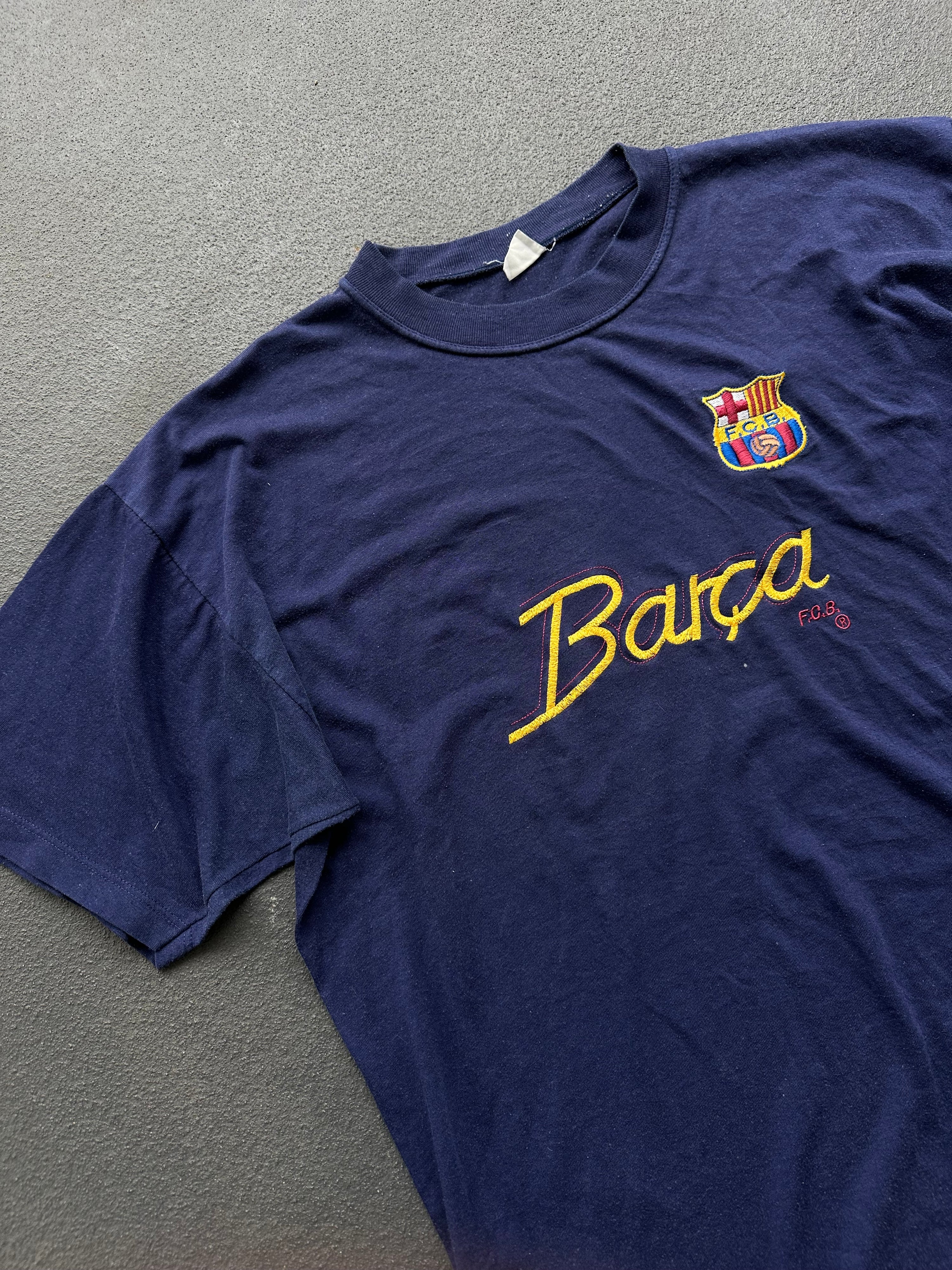 Vintage 90s FC Barcelona T-Shirt (M)