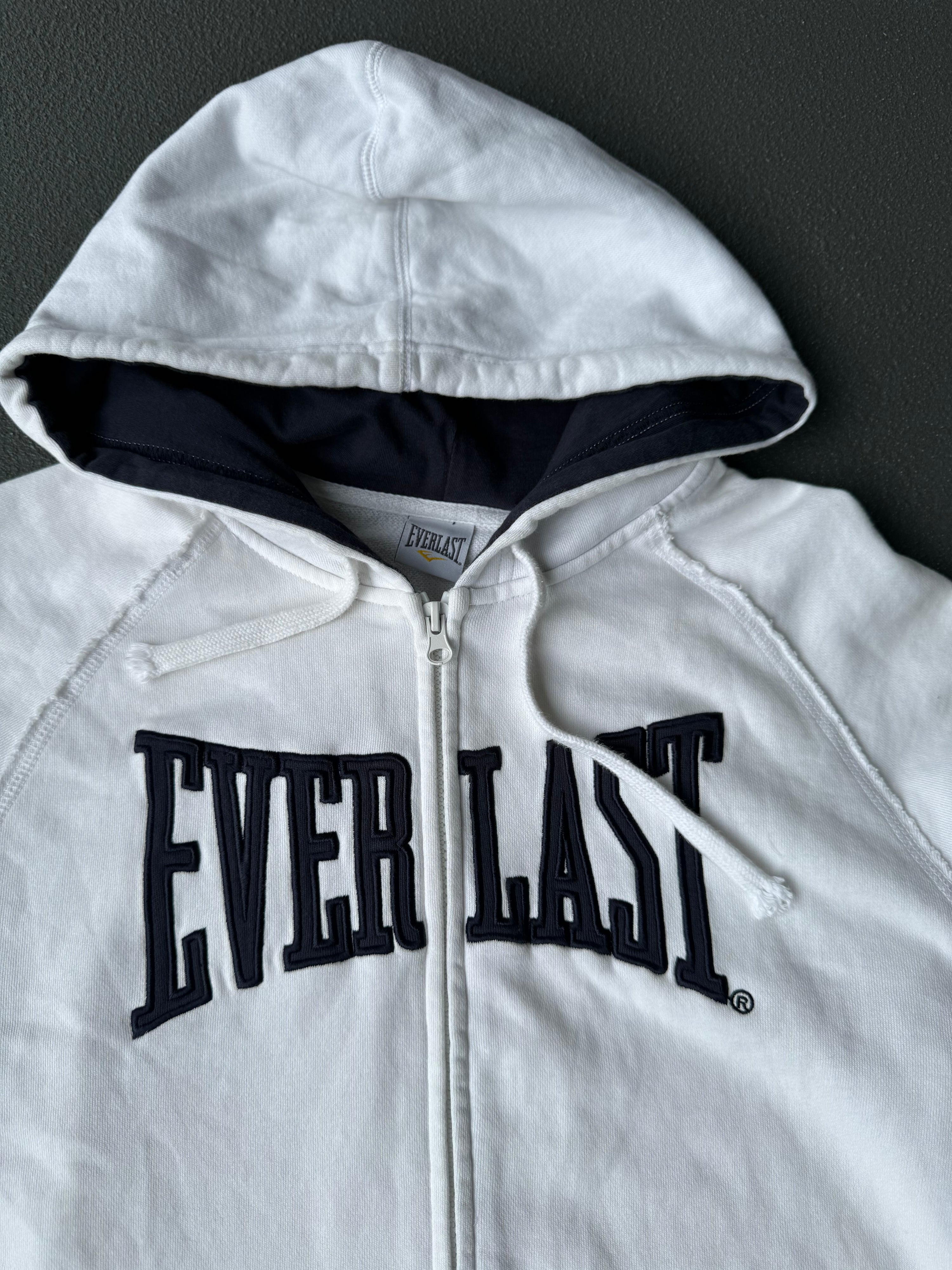 Early 2000s Everlast Zip Hooded Sweat Jacket (L)