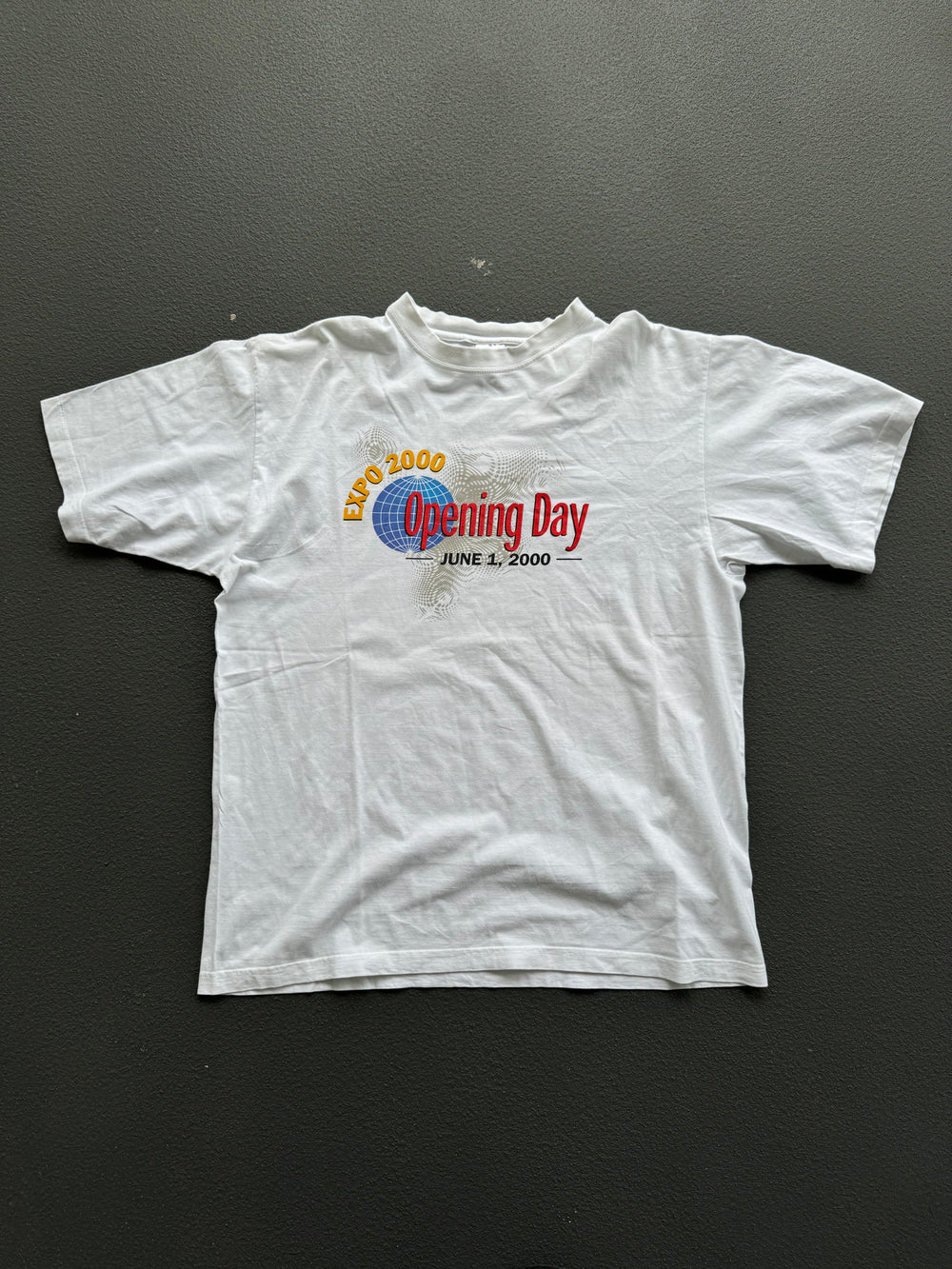 Vintage 2000 Expo Hannover Opening Souvenir T-Shirt (XL)