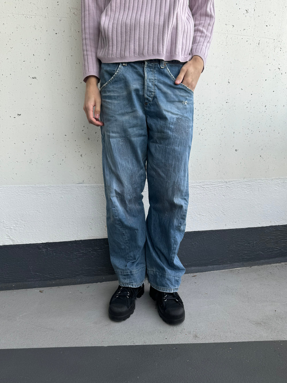 Vintage 90s Levi’s Engineered Stitched Jeans Denim Pants (W32)