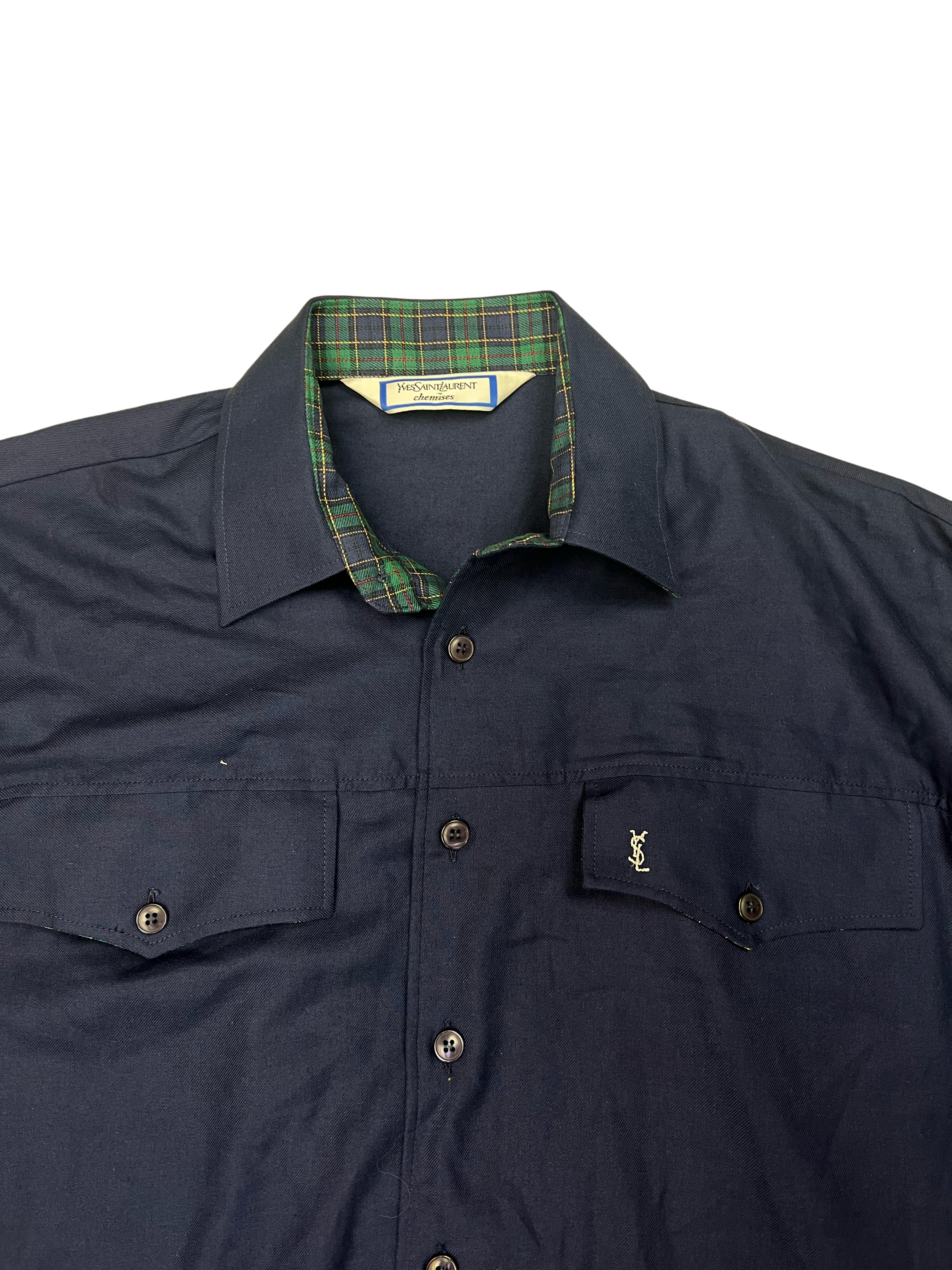 Vintage 90s Bootleg YSL Shirt (M/L)