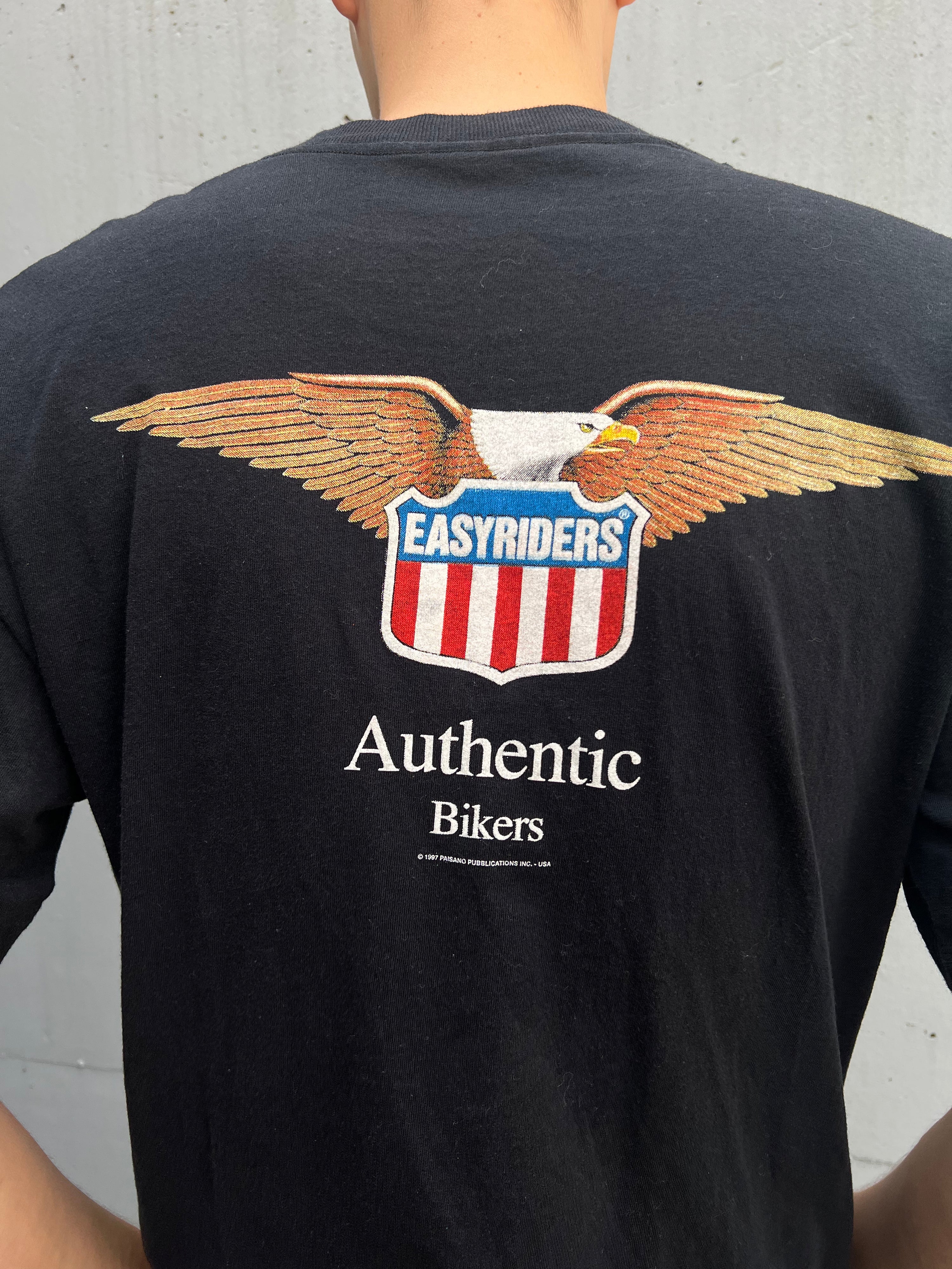 Vintage 1997 Easyriders Authentic Bikers T-Shirt (XL)