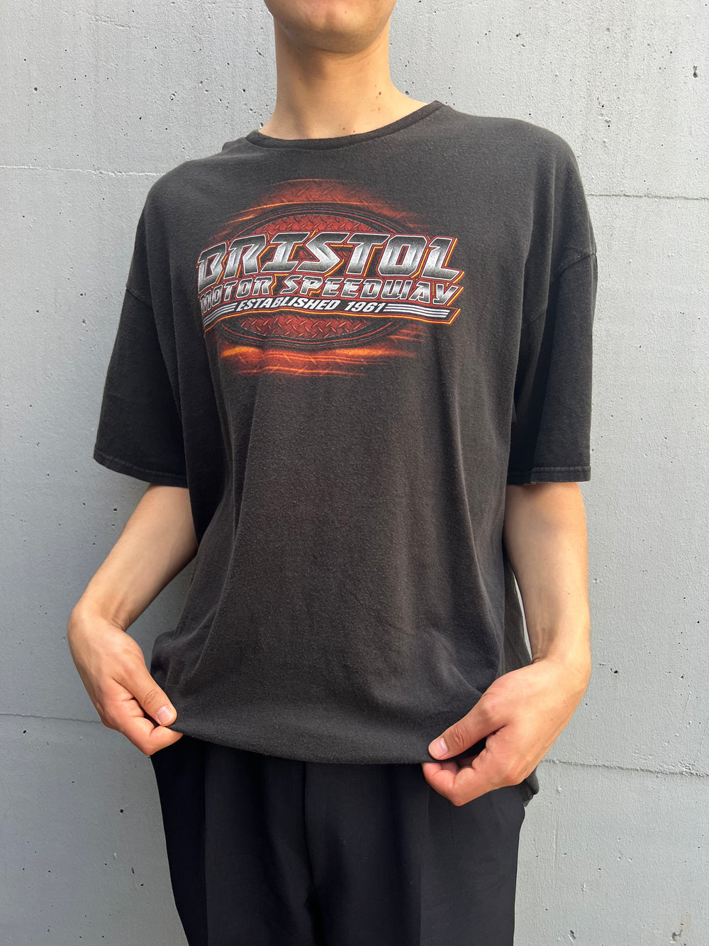 Vintage Bristol Speedway Thunder Valley Racing Tshirt (XL)