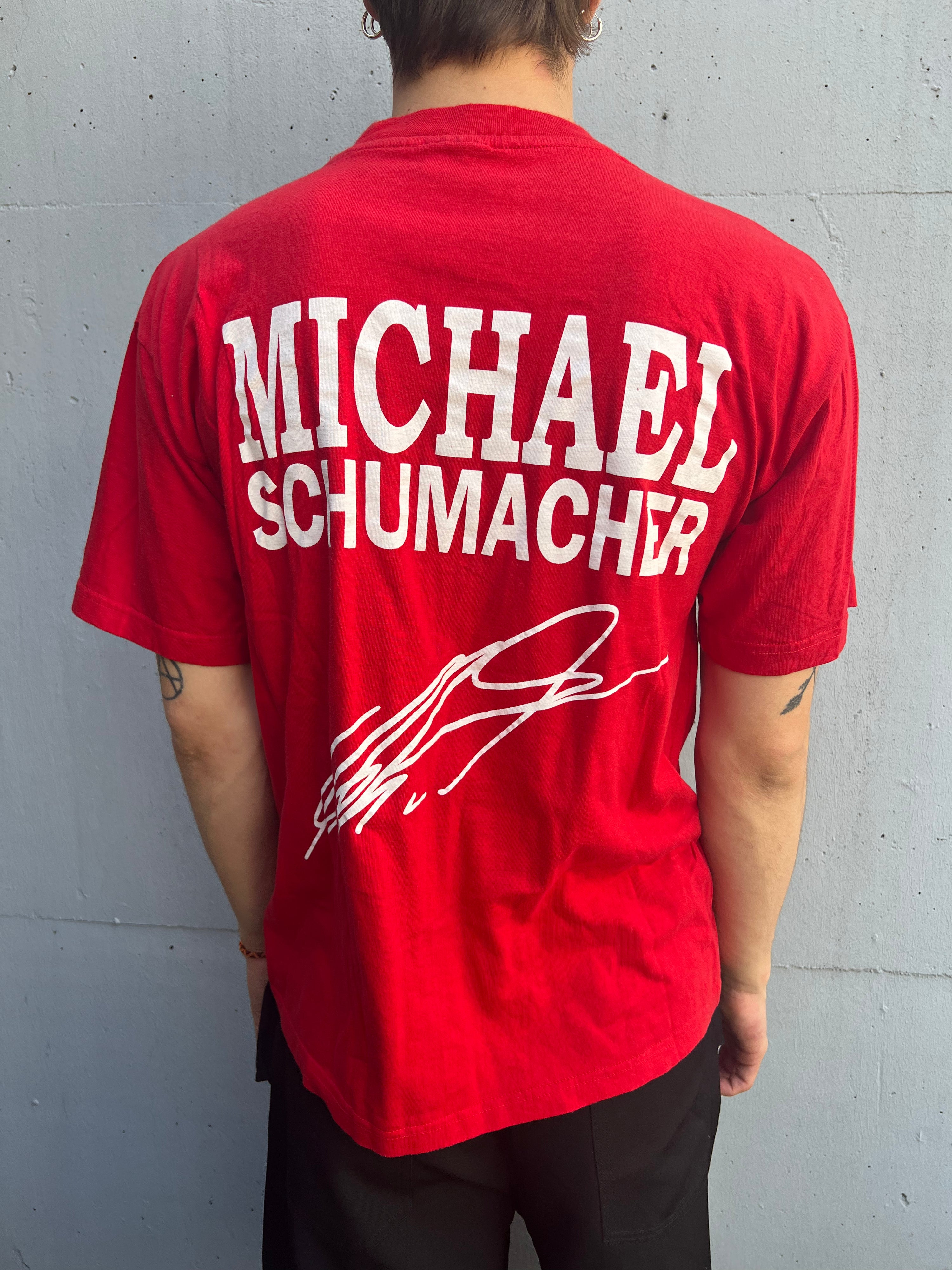 Vintage 90s Michael Schumacher T-Shirt (XL)