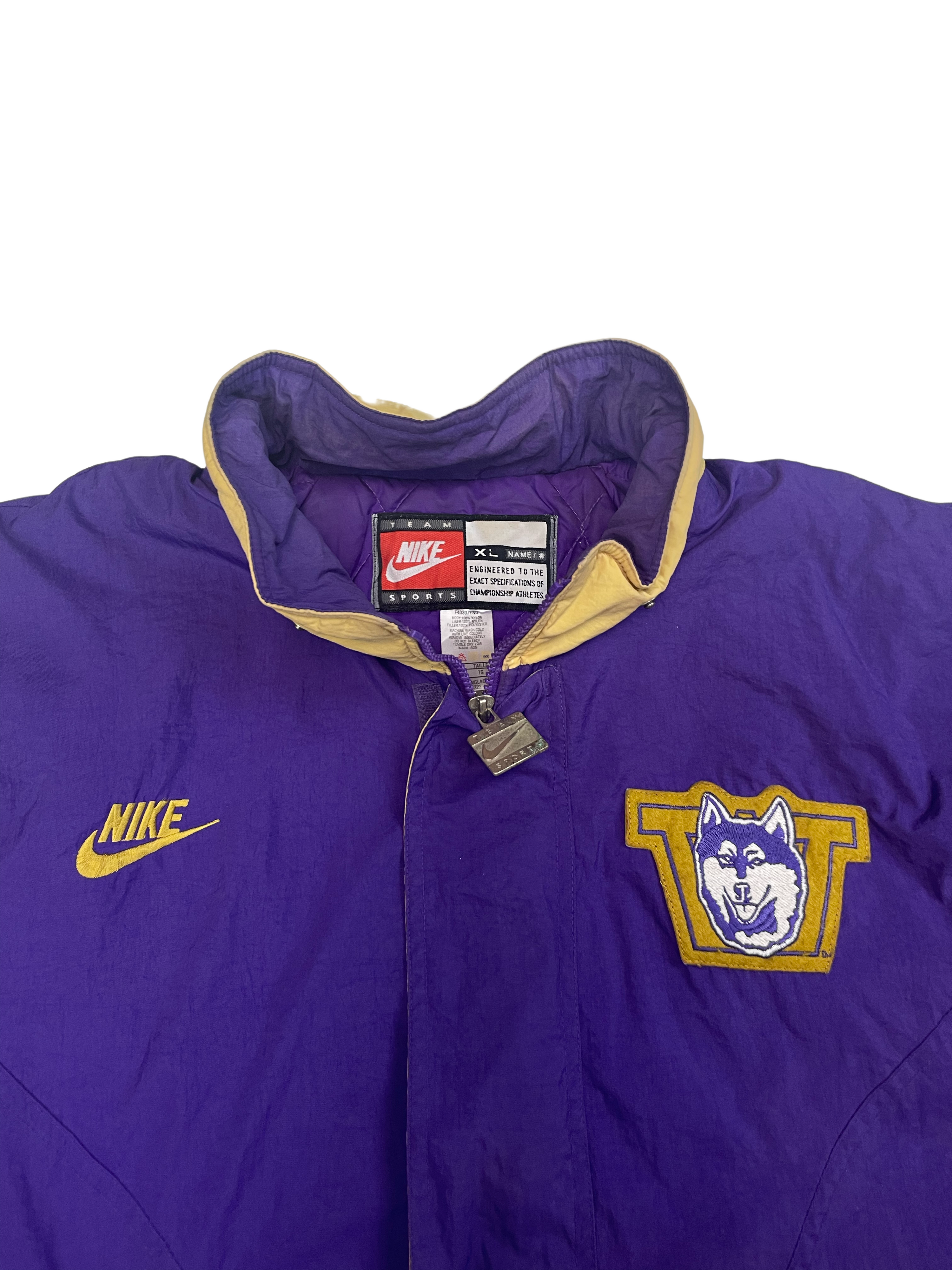 Vintage Nike Team Huskies Jacket (XL)
